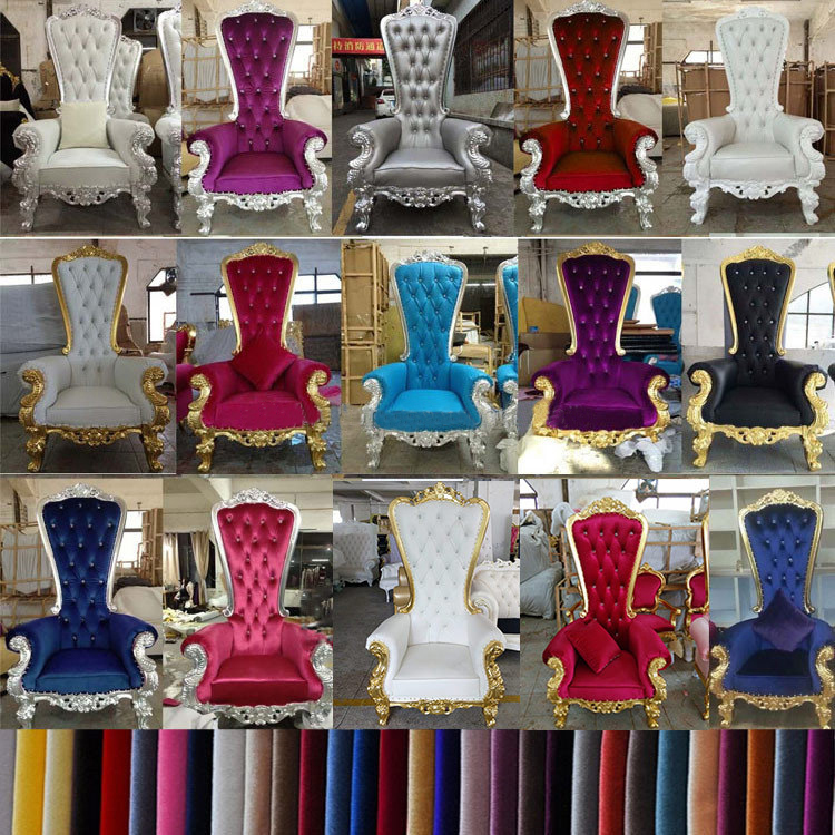 King & Queen Throne Chairs, Just - Event Rentals, Inc