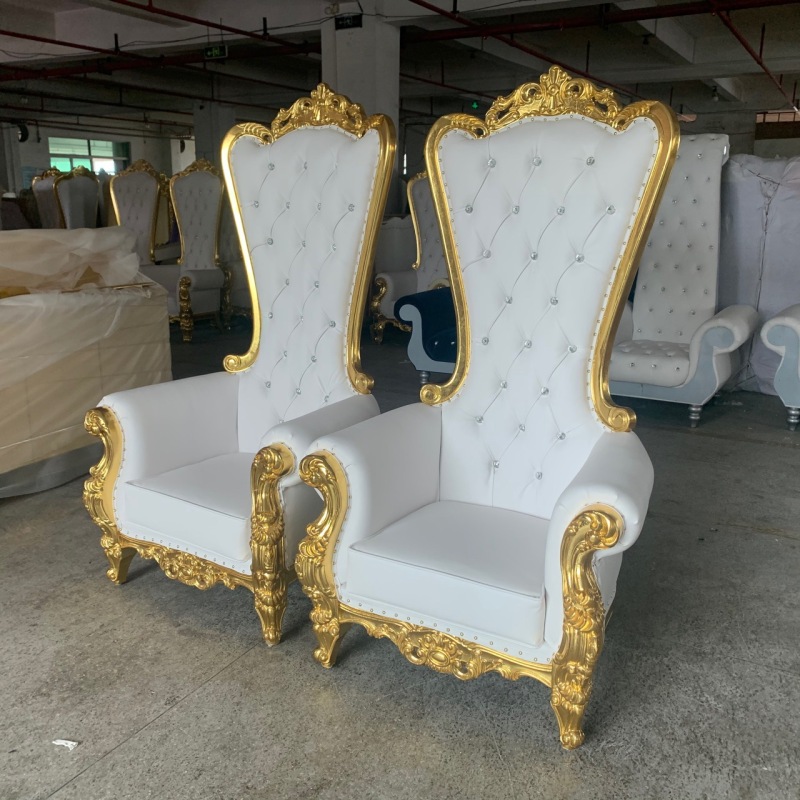 Luxury King and Queen Throne Chairs Wedding King Throne Chair - China King  Throne Chair, Throne Chair