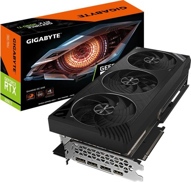 Gigabyte GeForce RTX 3090 Ti Gaming OC 24G GV-N309TGAMING OC-24GD 24GB GDDR6X 384-bit PCIe 4.0 Desktop Graphics Card