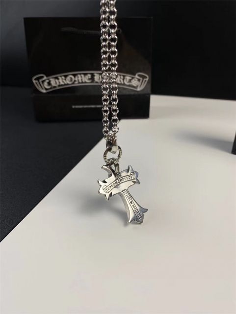 Chr0me Hеart magic stick necklace sliver