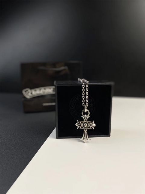 Chr0me Hеart magic stick necklace sliver