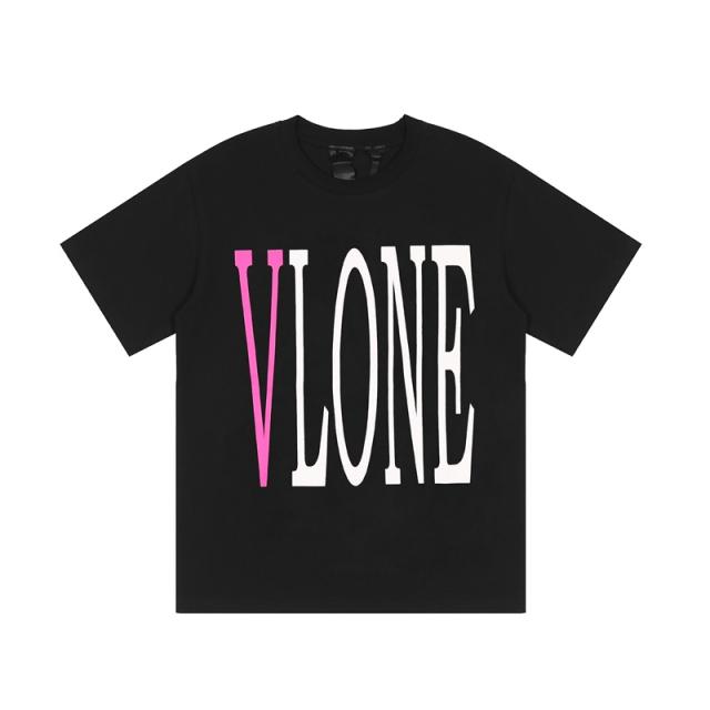 Vlone Letters Tee T-Shirt (Black/White)
