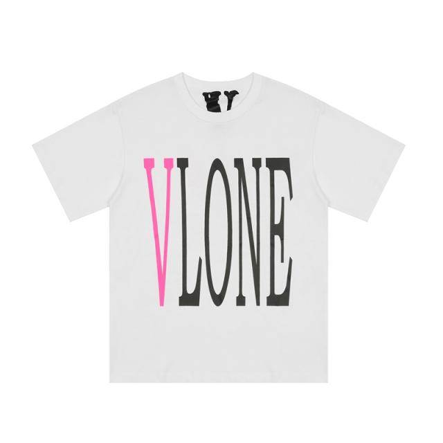 Vlone Letters Tee T-Shirt (Black/White)