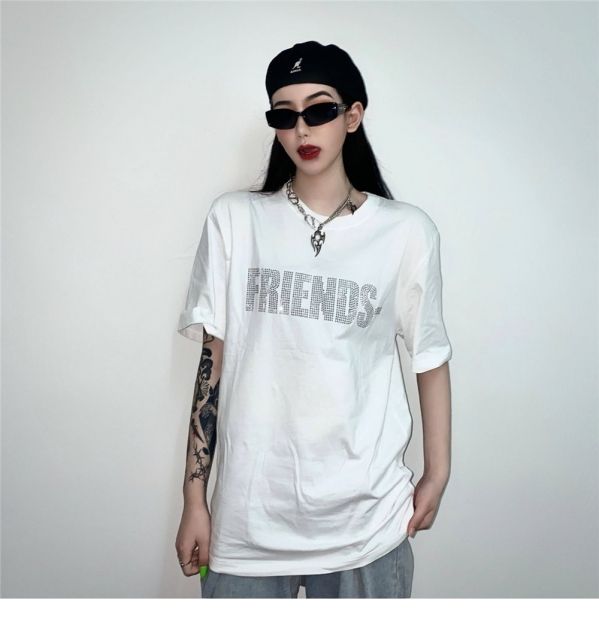 vlone crystal logo tee 2 colors