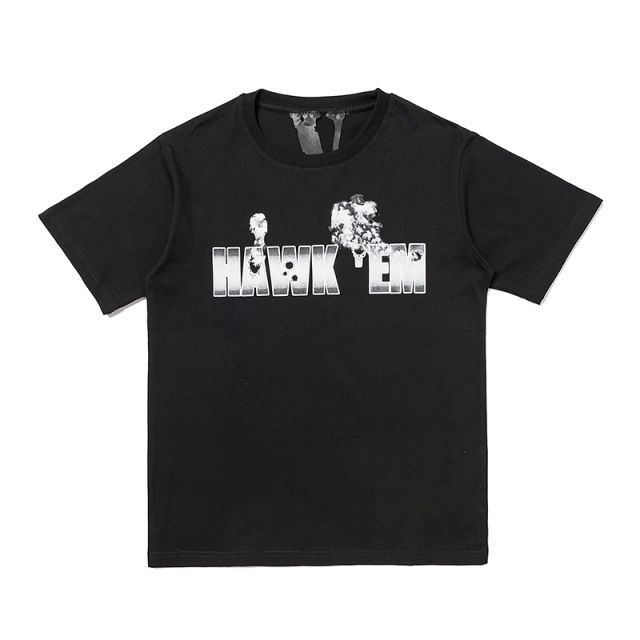 Vlone x Popsmoke Tee T-shirt (Black/White)