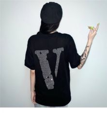 vlone crystal logo tee 2 colors