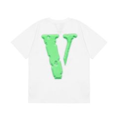 2021SS Vlone Green NBA Young Boy Man Tee T-Shirt (Black/White)
