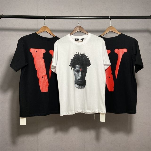 Vlone x YoungBoy Raper's Child Tee T-Shirt (Black/White)