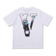 Vlone x Popsmoke Tee T-shirt (Black/White)