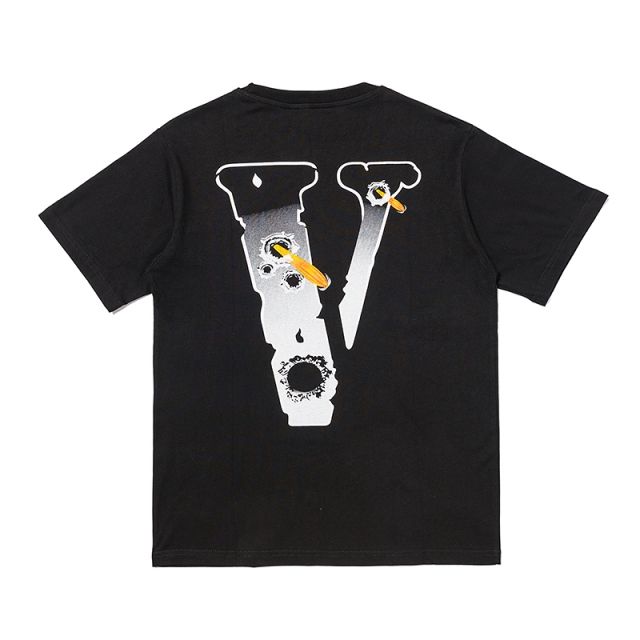 Vlone x Popsmoke Tee T-shirt (Black/White)