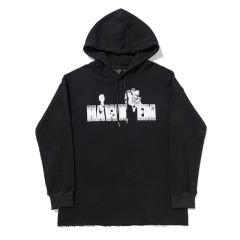 Vlone HAWK EM Big V Hoodie Black