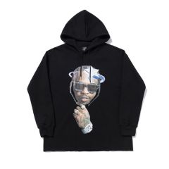 Vlone V Hoodie Black