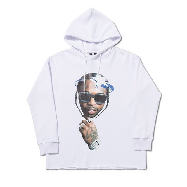 Vlone V Hoodie Black
