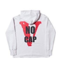 Vlone STOP SNITCHING Big V Hoodie Black
