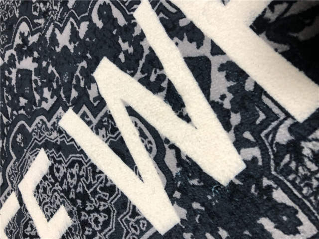 Ikea x OW 'KEEP OFF' Rug Carpet Black
