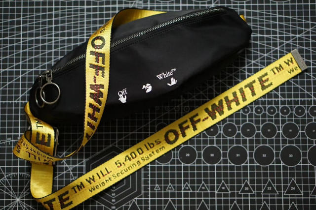 OW new logo fannypack belt waist bag