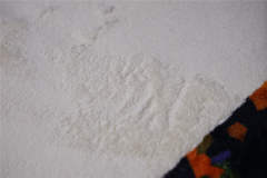 OW 'STILL LOADING' Carpet Rug Blue/White