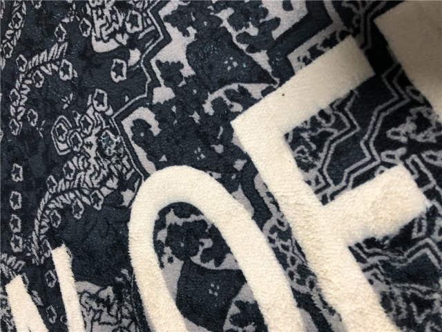 Ikea x OW 'KEEP OFF' Rug Carpet Black