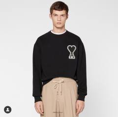 Ami Heart A Crewneck