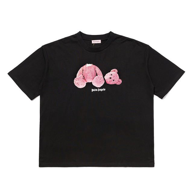 Palm Angеls teddy bear multicolour logo tee 4 colors