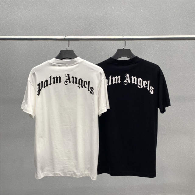 palm angels broken crocodile tail tee