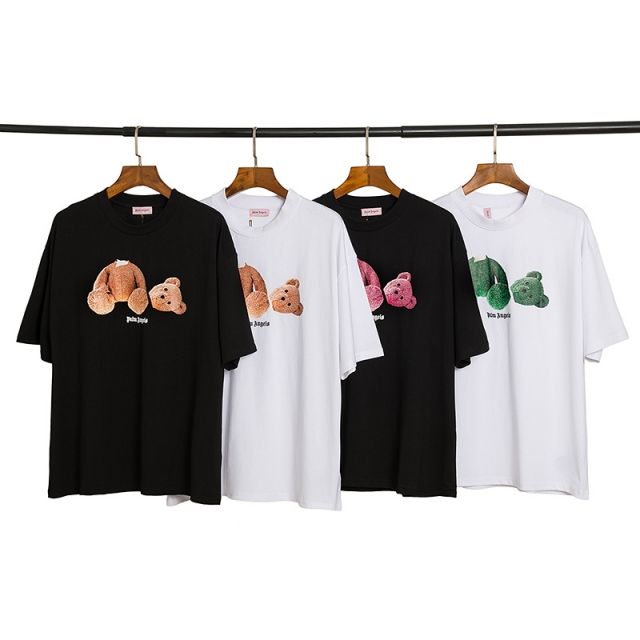 Palm Angеls teddy bear multicolour logo tee 4 colors
