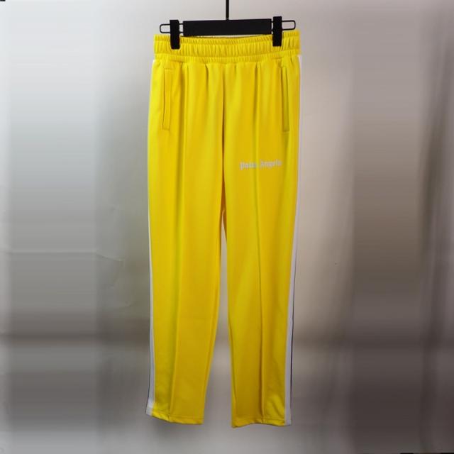 Palm Angels Pants Track Stripe Track Pants (Black Blue Red Yellow Purple)