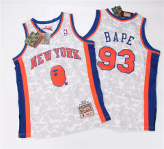 Bape Mitchell&Ness camo Jersey Lakers Bulls Celtics Rockets Knicks Warriors