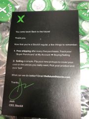 Stock X Tags