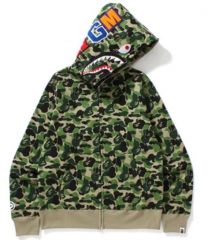 [Best Quality]1:1 Bape ABC Green Camo Hoodie