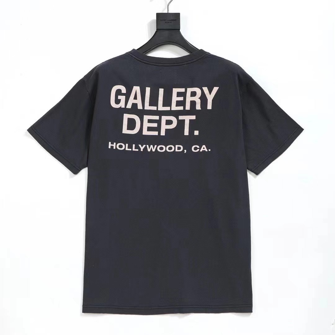 Free Shipping Gallery Dept. Hollywood CA Black T-Shirt