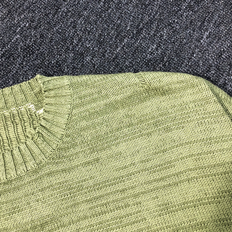 Kapital green hollowed skeleton sweater