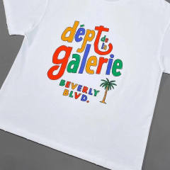 Gallery Dept Distressed T-Shirt White