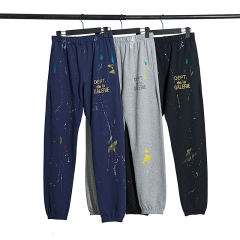 Gallery Dept Scrawl Painted Pants (Navy Blue/Grey/Black)