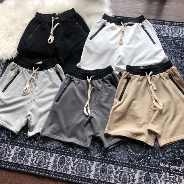 Fear Of God Essentials Black Waist Shorts 5 Colors