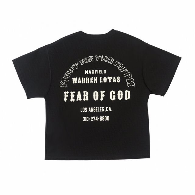 Fear of God FOG Warren Lotas T-Shirt Black