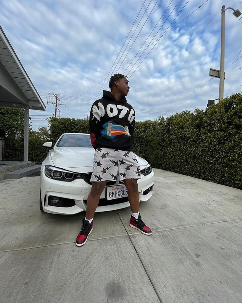 Free Shipping Eric Emanuel Star Mesh Shorts 6 Colors