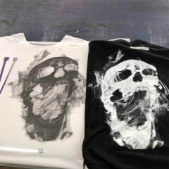Revenge smoke skeleton tee 2 colors
