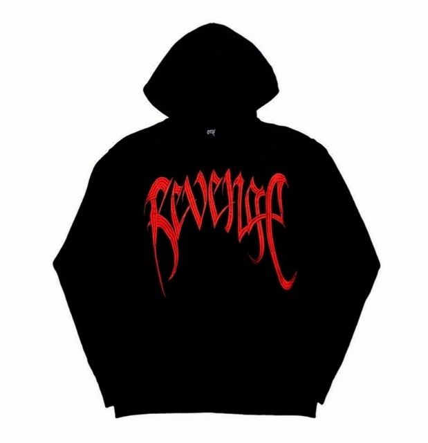 Revenge kill black/red hoodie