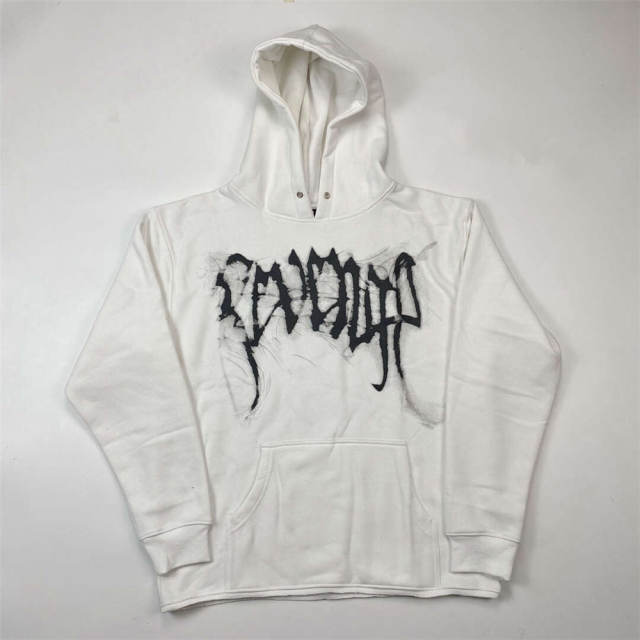 Revenge smoke skeleton hoodie 2 colors