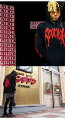 Revenge kill black/red hoodie