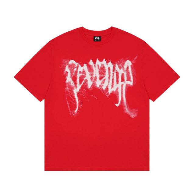 Revenge Skull Tee Red
