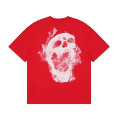 Revenge Skull Tee Red