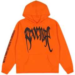 Revenge black snake hoodie black/orange
