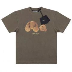 Pam Angels Bear T-Shirt Army Green