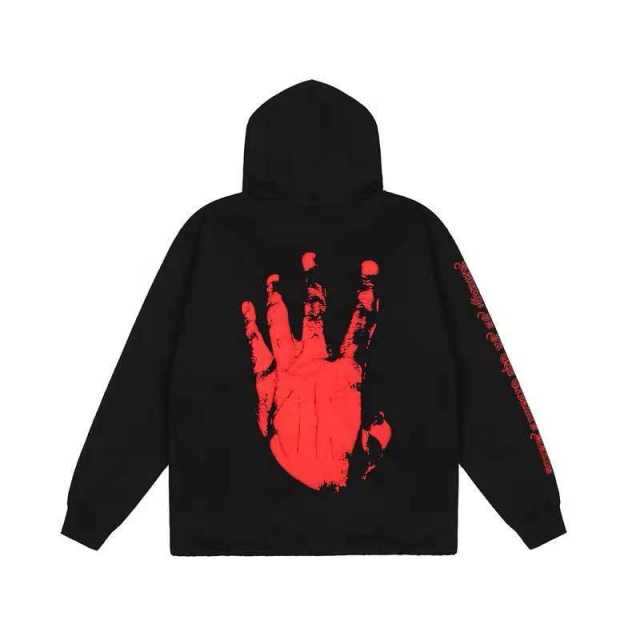 Revenge black snake hoodie black/orange