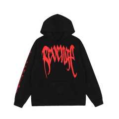 Revenge black snake hoodie black/orange