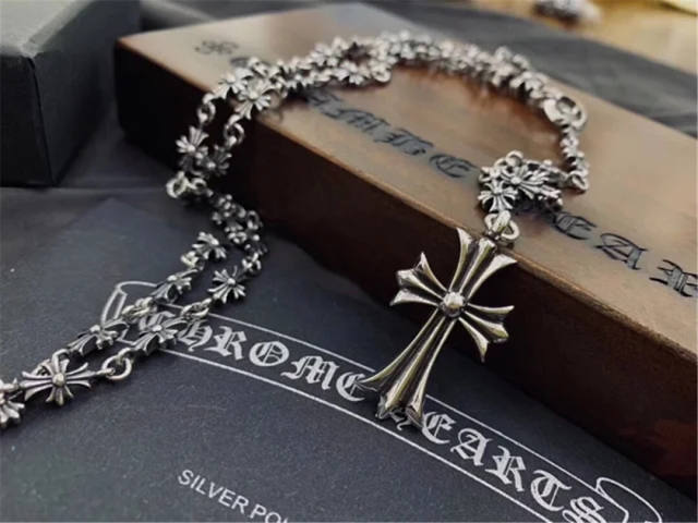Chr0me Hearts Cross Necklace 925 silver