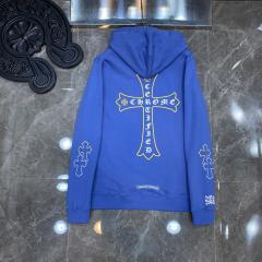 Chr0me  Hearts Miami Limited Hoodie Blue