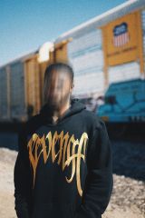 Revenge embroidered Hoodie pullover